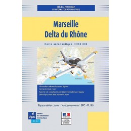Carte PLASTIFIÉE Marseille...