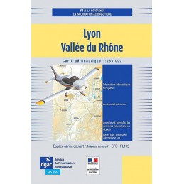 Carte Lyon Vallée du Rhone...