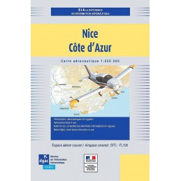 Carte Nice Côte d'Azur 2023