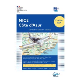 Carte Nice Côte d'Azur 2024