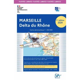 Carte PLASTIFIÉE Marseille...