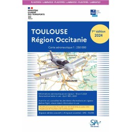 Carte PLASTIFIÉE Toulouse...