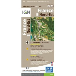 Carte OACI 2021 Nord-Est PAPIER